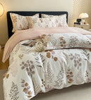 Axyaa Cotton Twill 4-Piece Set with Hot Print