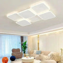 Axyaa Nordic Cream LED Ceiling Lamp Chandelier