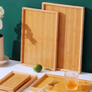Bamboo Serving Tray by Axyaa - Kitchen Storage, Tea, Hotel & Home Use