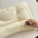 Axyaa Cotton-Bean Velvet Low Pillows for Parent & Child, Various Sizes