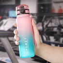 Axyaa 1000ml One-Touch Water Bottle, Leakproof & Spill-Proof, Ideal for Outdoor, Gym, Travel
