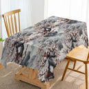 Axyaa Scenery Tablecloth for Wedding, Hotel, Banquet, Kitchen, Dining, & Outdoor Decor