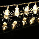 Axyaa Spider Style LED Halloween String Lights for Festival Party Decoration