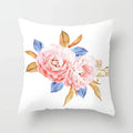 Axyaa Flower Butterfly Pattern Cushion Cover - Sofa Decoration Pillowcase