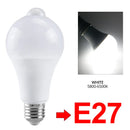 Axyaa PIR Motion Sensor LED Bulb E27 B22 12W-20W for Stairs Corridors & Hallways