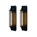 Axyaa Retro Industrial Iron Wall Light for Indoor LED Lighting