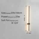 Axyaa Nordic Modern Luxury Wall Lamp for Living Room Bedroom Decor