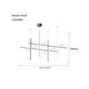 Axyaa Nordic LED Pendant Lights for Exhibition Hall, Hotel, and Restaurant