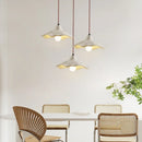 Axyaa Wabi-Sabi LED Pendant Light - Cream Vintage Art Lamp for Bedroom & Restaurant