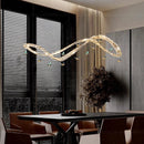 Axyaa Modern LED Pendant Light Chandeliers for Living Room and Dining Room