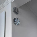 Axyaa Chrome Metal Base G9 Bulb Wall Light for Hotel Living Room