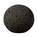 Black Quartz Stone Planet Bowl by Axyaa: Volcanic Stone Tableware for Molecular Cuisine