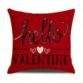 Axyaa Truck Bow Love Plaid Sofa Cushion Cover Sweet Romantic Home Decoration