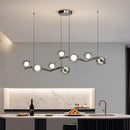 Axyaa Modern LED Chandelier for Dining Kitchen Living Bedroom Study Ceiling Lighting
