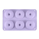 Axyaa Silicone Donut Baking Pan for Cake, Bread, Pastry, Desserts