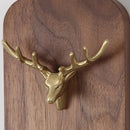 Axyaa Walnut Grille Wall Light: Japanese Wabi sabi Style for Bedroom, Restaurant, and Corridors.