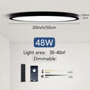 Axyaa Smart LED Ceiling Light Fixture for Bedroom & Living Room Decor