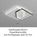 Axyaa Modern LED Chandelier for Bedroom Study Living Room Lighting Decoration