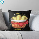 Axyaa Exotic Butters Throw Pillow Cover - 40x40cm/45x45cm Home Decor Sofas