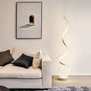 Axyaa LED Floor Lamp, Remote Control Dimming, Modern Minimalist Design, Nordic Ins Style