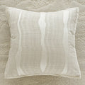 Axyaa Orange Garden Leaves Jacquard Cushion Cover, 45x45cm