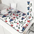 Axyaa Christmas Nutcracker Absorbent Kitchen Mat