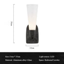 Axyaa Luxury Gold Silver Wall Sconce Glass Mirror Light