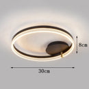 Axyaa Smart LED Ceiling Light for Nordic Home Decor & Bedroom Lighting