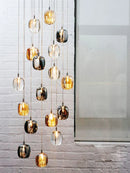 Axyaa Crystal Apple Pendant Light for Luxury Living and Dining Spaces