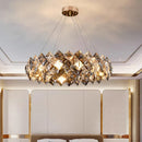 Axyaa Modern LED Pendant Chandeliers for Living Room and Dining Room
