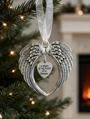 Axyaa Angel Wing Photo Holder Ornament for Christmas Tree