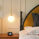 Axyaa Acrylic Ball Lamp: Modern LED Bar Counter Coffee Bar Decoration & Bedroom Lighting