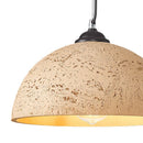 Axyaa Wabi Sabi Rock Grey Black Pendant Light for Home Decor