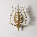 Axyaa Crystal Leaf Wall Lamp - Nordic Modern Luxury for Home Decor