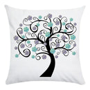 Axyaa Tree Pattern Office Chair Cushion Cover