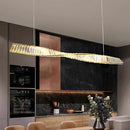 Axyaa Crystal Chandeliers LED Ceiling Lamp Hanging Lights for Living Room