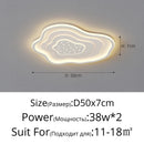 Axyaa Flower Ceiling Light White Black Blue Indoor Lighting Fixture