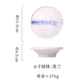 Axyaa Splashing Ink Sashimi Bowl Retro Salad Dessert Ceramic Tableware