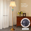 Axyaa Nordic Modern Ceramics Floor Lamp LED Decor for Home Living Room