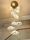 Axyaa Modern Acrylic LED Chandelier for Home Decoration Lighting