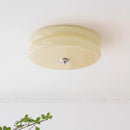 Axyaa White Jade Glass Ceiling Light - Modern Bedroom Lamps