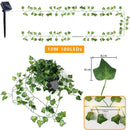 Axyaa Solar Vine String Lights - Waterproof Outdoor Fairy Lights for Christmas Garden