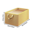 Axyaa Clothes & Pants Storage Box with Steel Frame - Wardrobe Organizer Shelf Baskets
