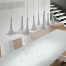 Axyaa Nordic LED White Pendant Light for Home Kitchen Bar Dining Room