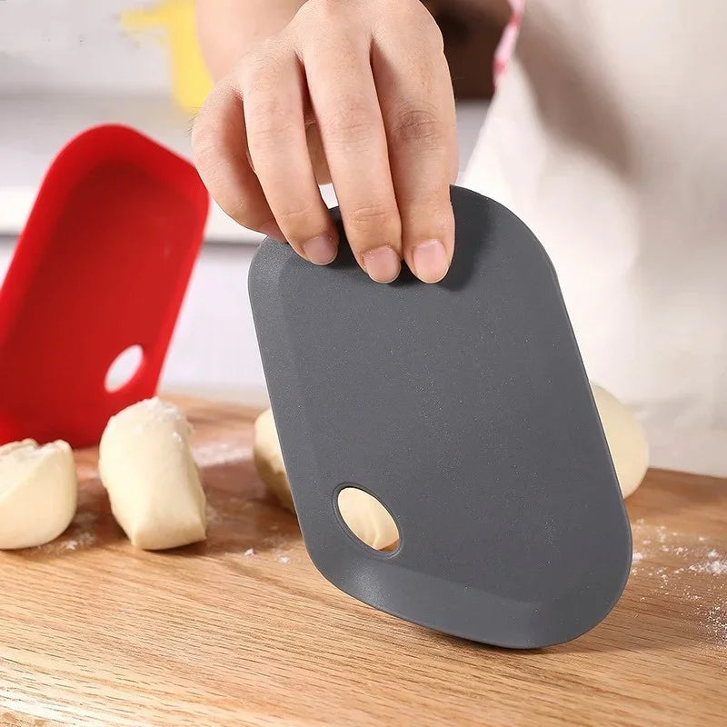 Axyaa Silicone Dough Scraper Pastry Cutter Pizza Blade Kitchen Tools