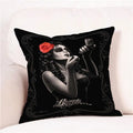 Axyaa Skull Floral Festival Cushion Cover - Halloween Home Decor