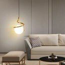 Axyaa Stair Chandelier, Pendant Lights, Ceiling Light, Nordic Home Decoration for Living and Dining Rooms