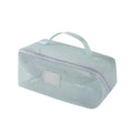 Axyaa Mesh Pillow Beauty Bag: Large Capacity Cosmetic Organizer with Partitions