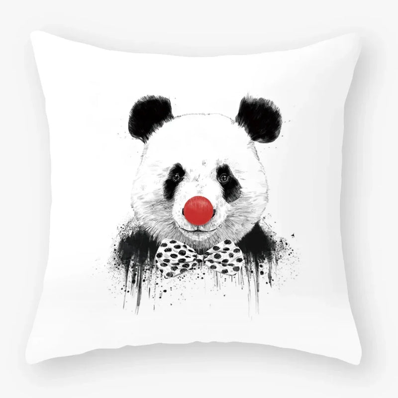 Axyaa Cartoon Animal Cushion Cover 45*45cm