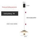 Axyaa Minimalist Retro Chandelier for Living Room Bedroom Dining Bar